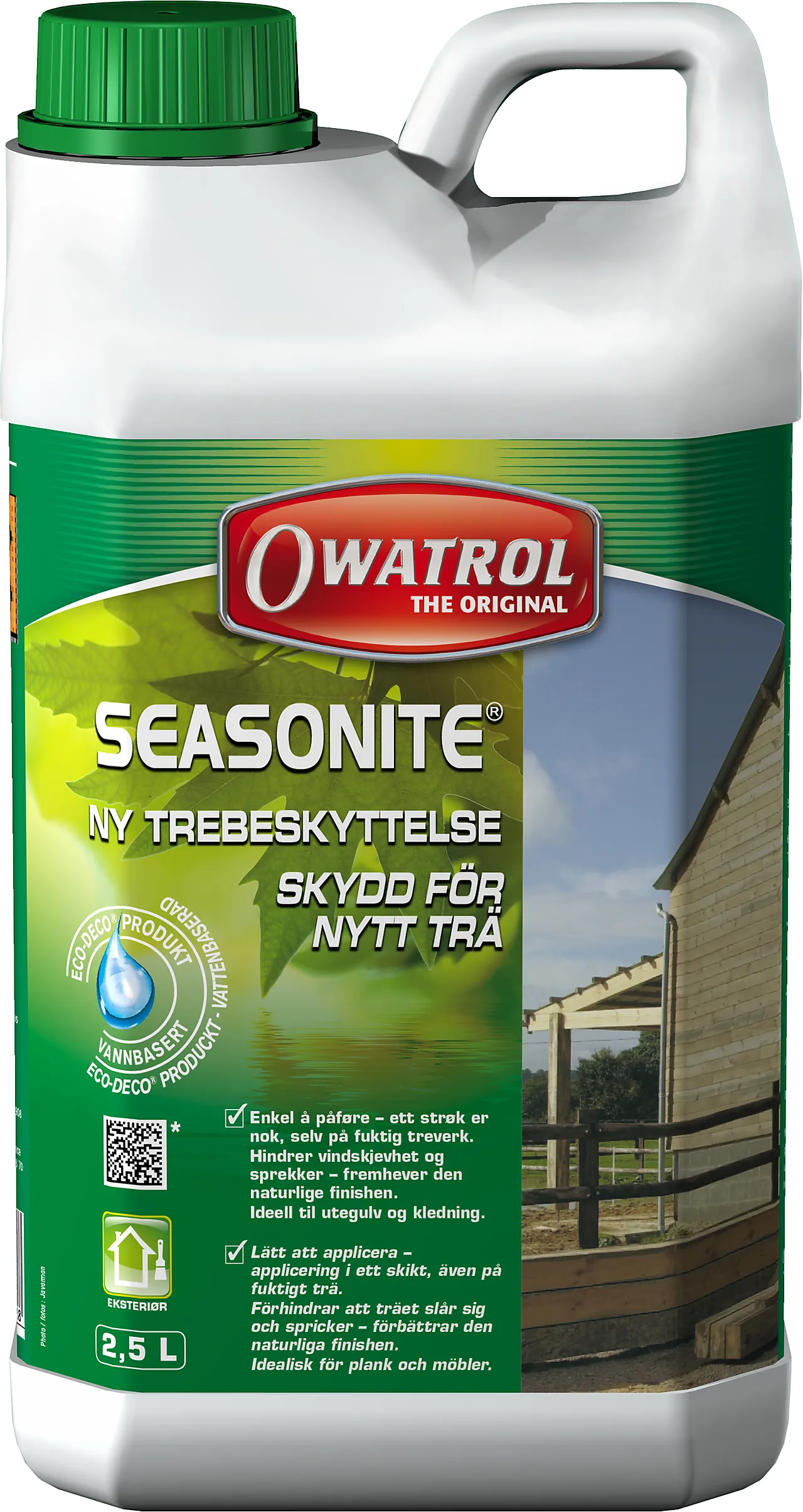 Trebehandling 2,5 liter seasonite owatrol seasonite 2,5l Trebehandling 2,5 liter seasonite owatrol seasonite 2,5l