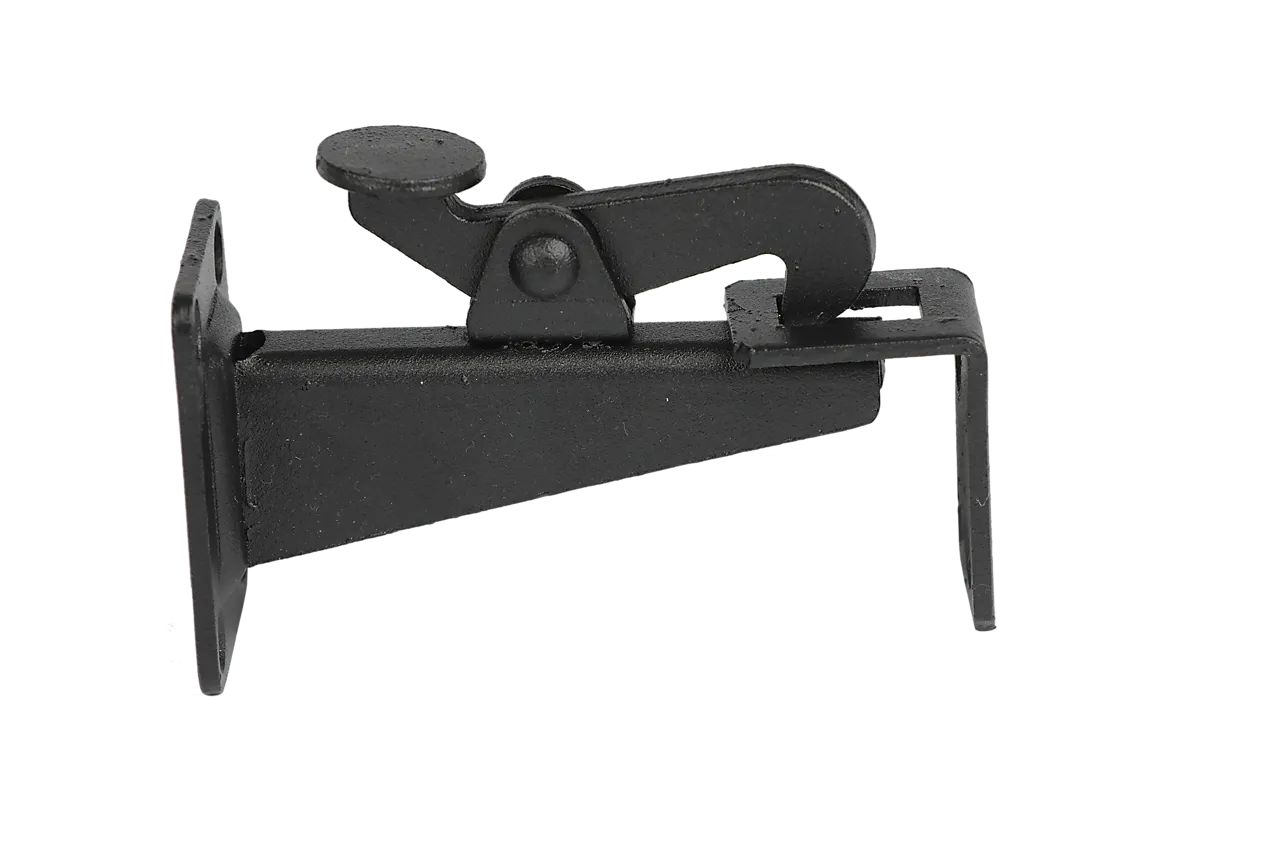 Portklinke til veggen fin sort