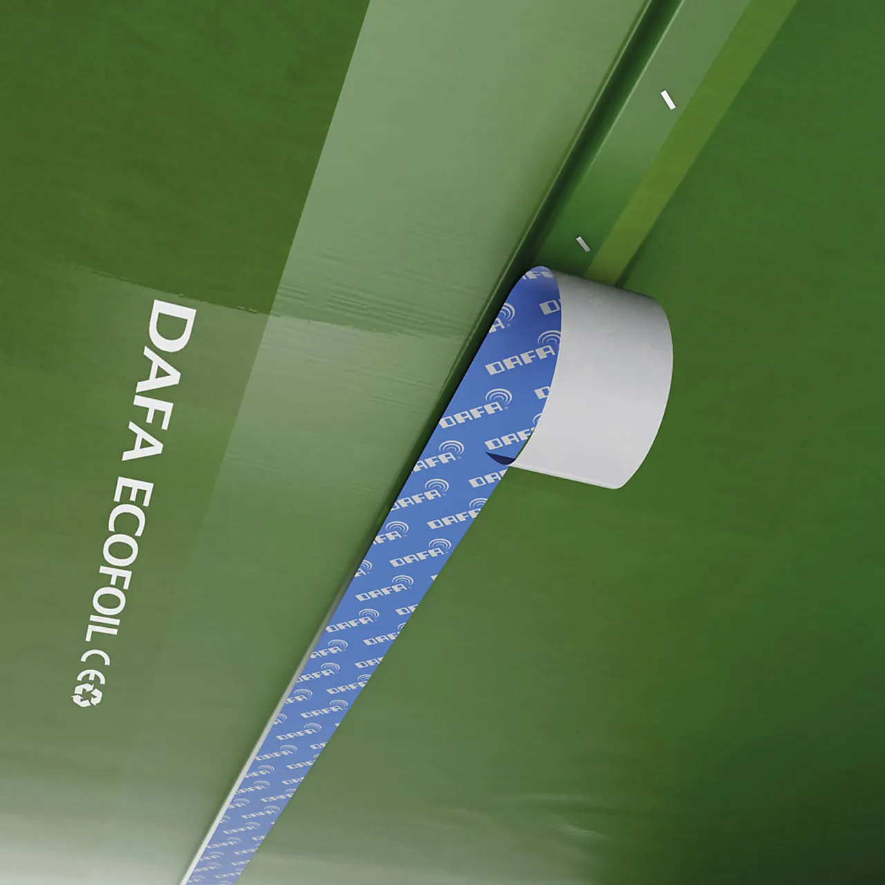 Dampsperre tape blå 50mmx25m null - null - 2 - Miniatyr