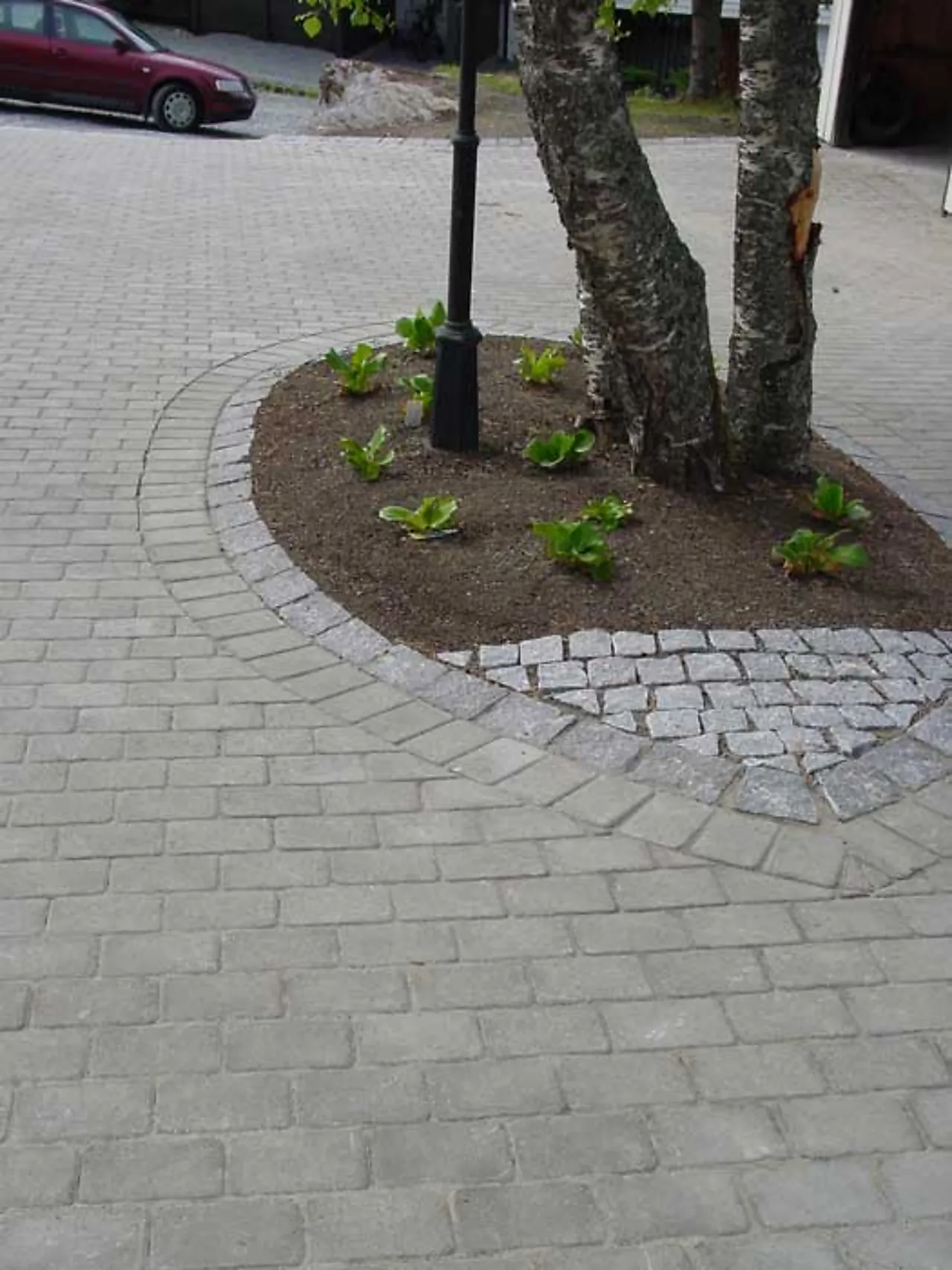 Belegningsstein Borg 1/2 grå 10,5x14x6 cm Belegningsstein Borg 1/2 grå 10,5x14x6 cm