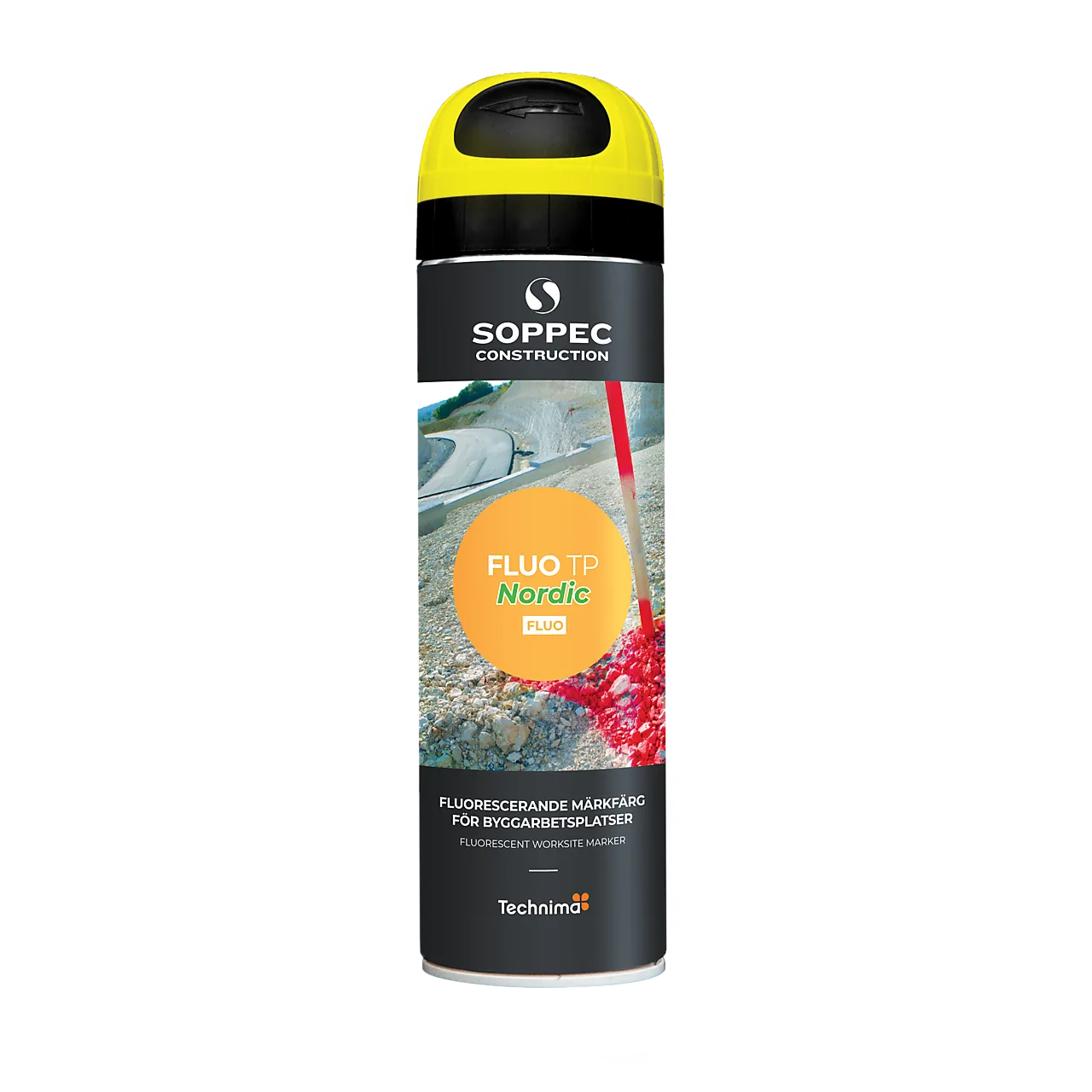 Merkespray Fluo TP 500 ml gul Merkespray Fluo TP 500 ml gul