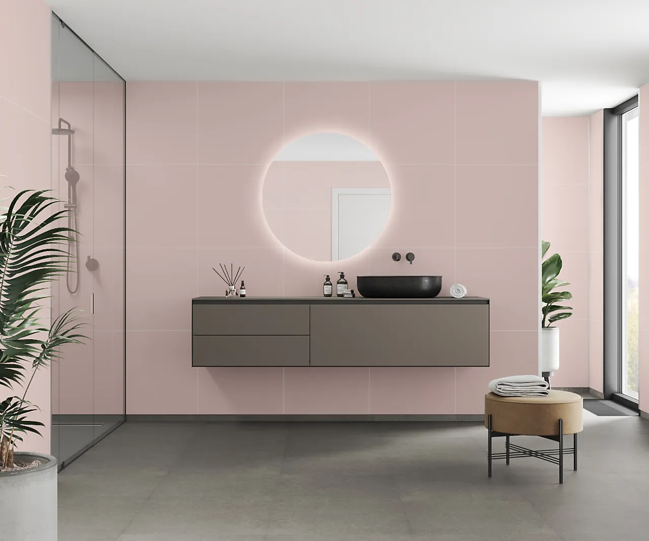 Baderomspanel 5218M 60x60 cm null - 10x620x2400 - 2 - Miniatyr