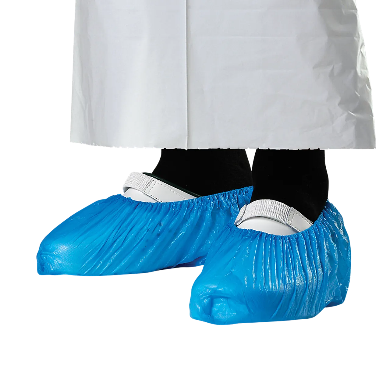 Overtrekk sko plast 16” blå Overtrekk sko plast 16” blå