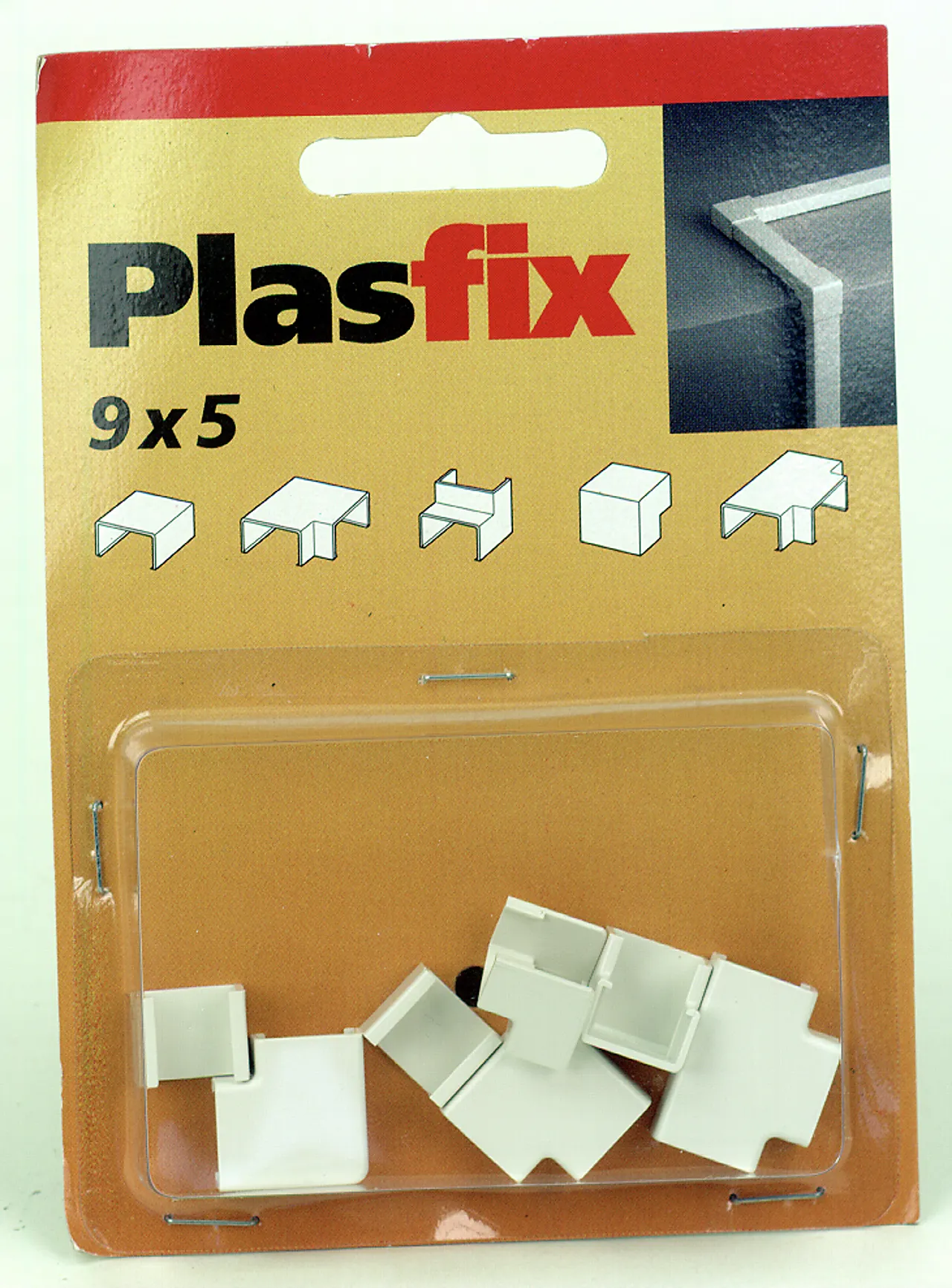 Kabelkanal skjøt/hjørne 25x16 plasfix hvit