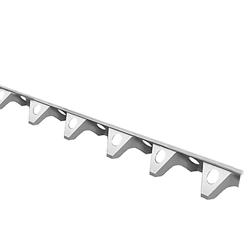 Armeringslist zig-zag 35 mm x 80 meter lilla