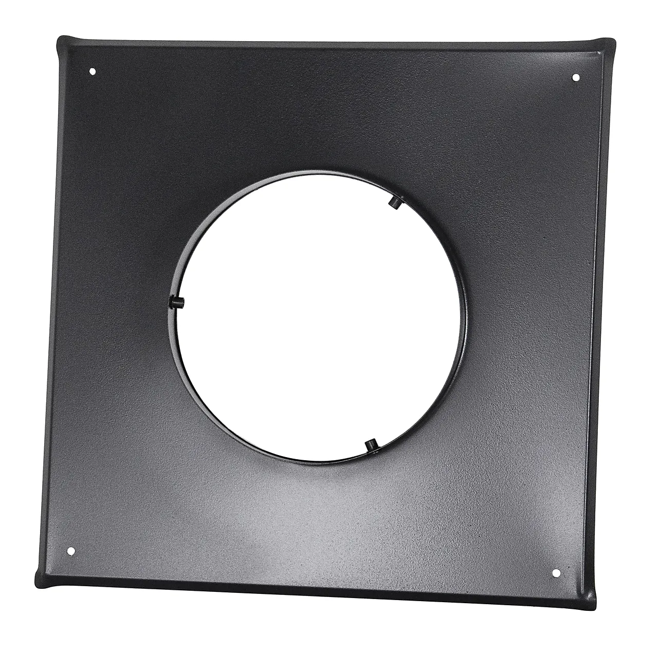 Topp-plate 450x450 ø150 sort rehabilitering