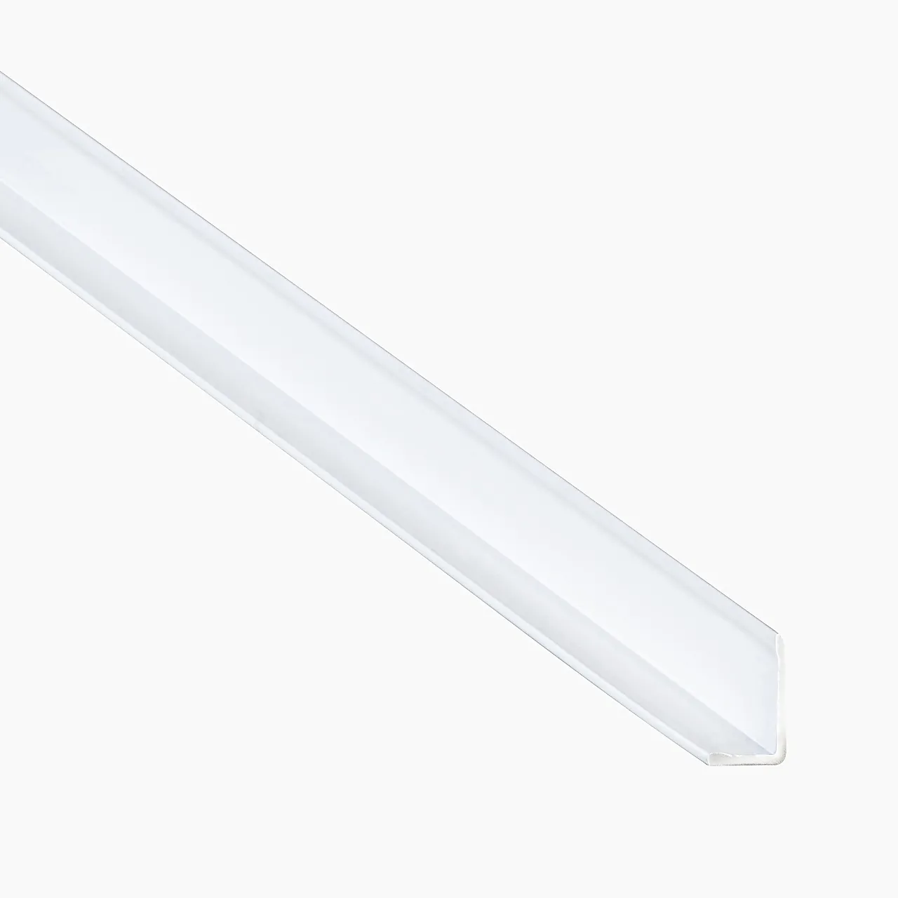 Fibo L-profil smal hvit 580mm Fibo L-profil smal hvit 580mm