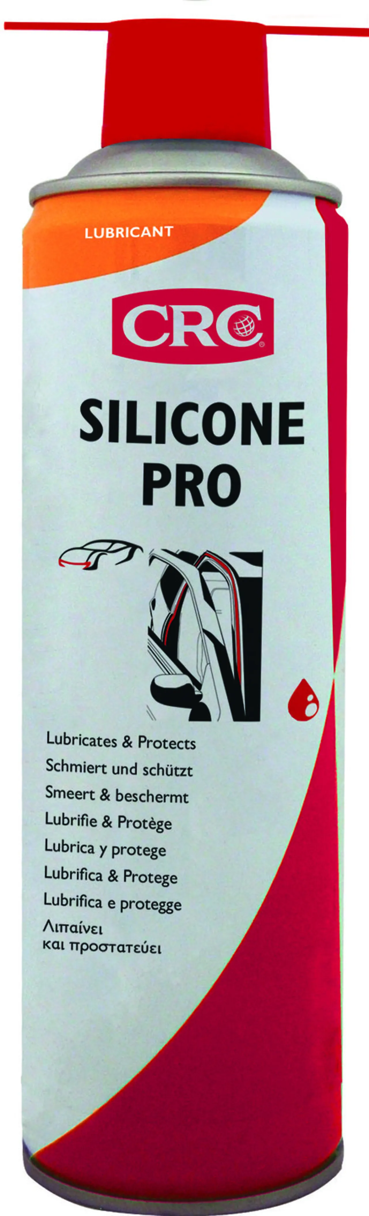 Smøremiddel silikonbasert beskytter smører plast gummi