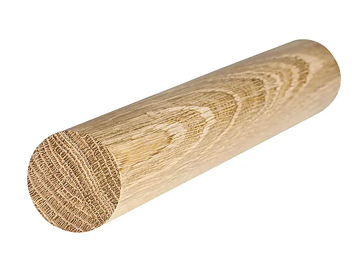 Eik 43x043x2700 rundstokk ubeh ubehandlet