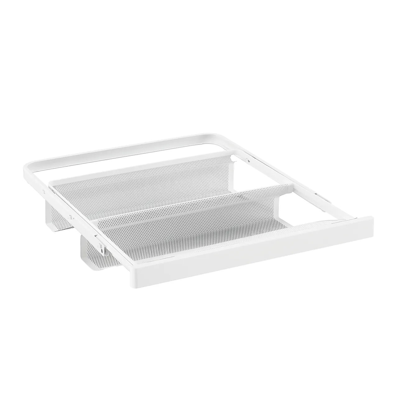 Skohylle uttrekkbar mesh 450x430x96 mm hvit null - null - 2 - Miniatyr