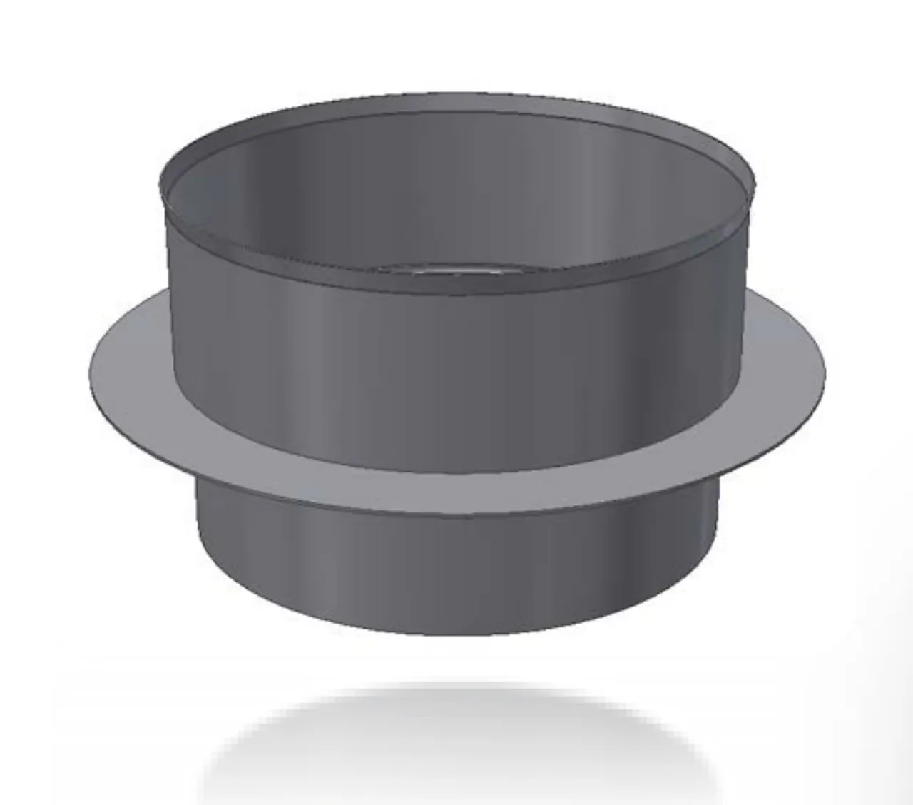 Startkobling til stålpipe Ø200 Startkobling til stålpipe Ø200