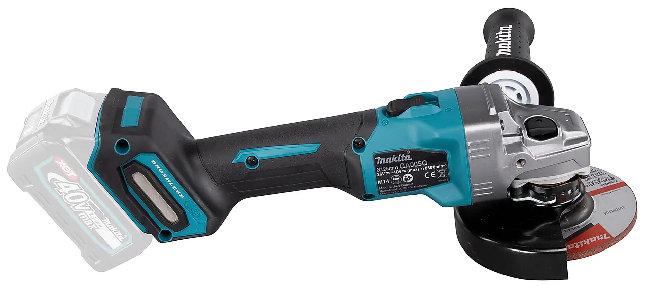 Vinkelsliper GA005GZ 40V 125 mm