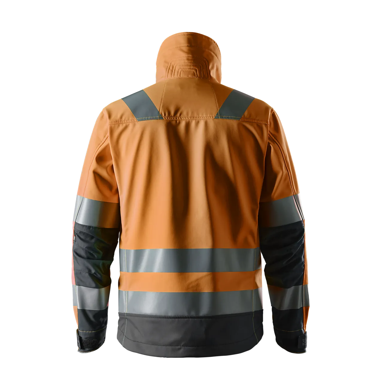 Jakke softshell highvis oransje XXXL null - XXXL - 2 - Miniatyr