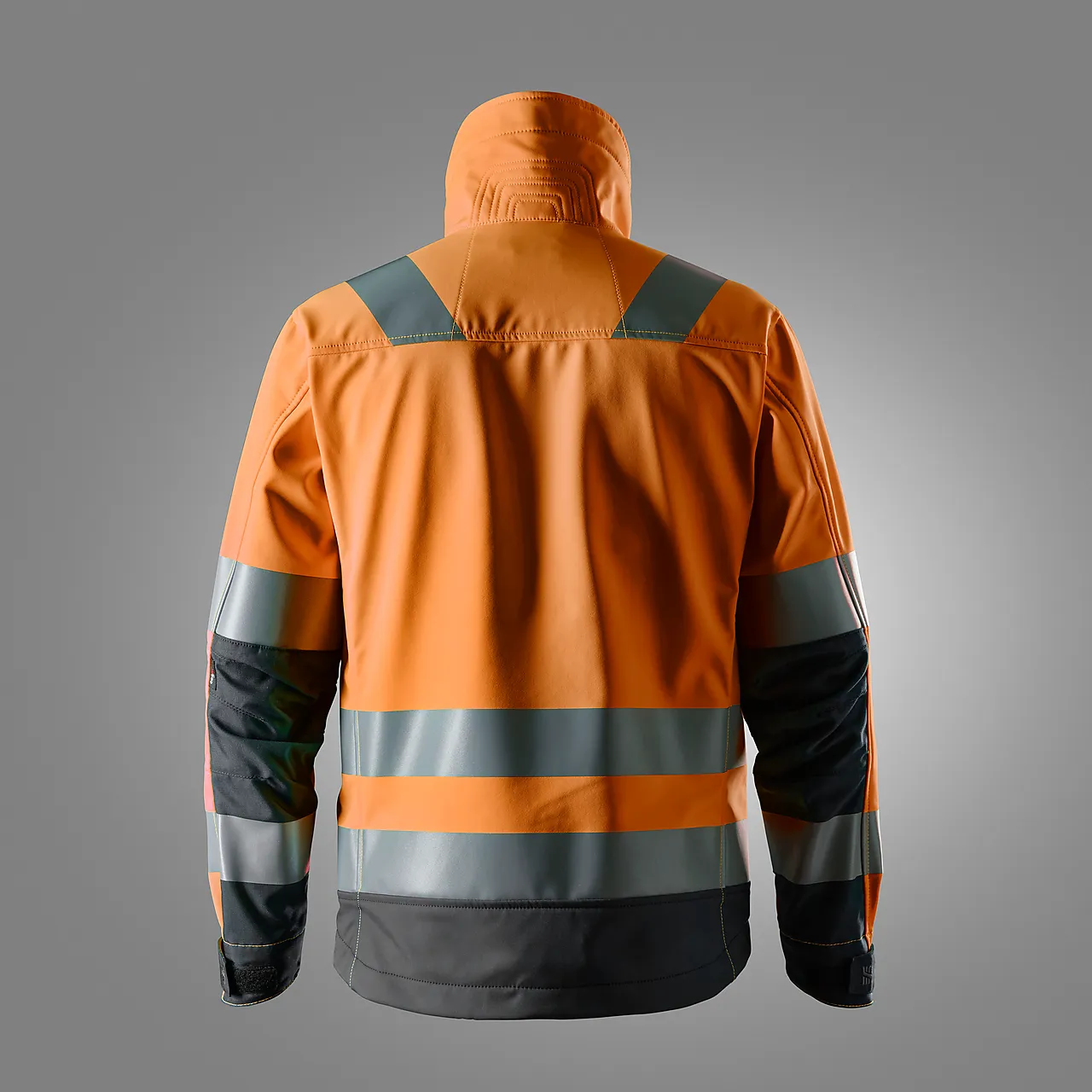 Jakke softshell highvis oransje XS null - XS - 2 - Miniatyr