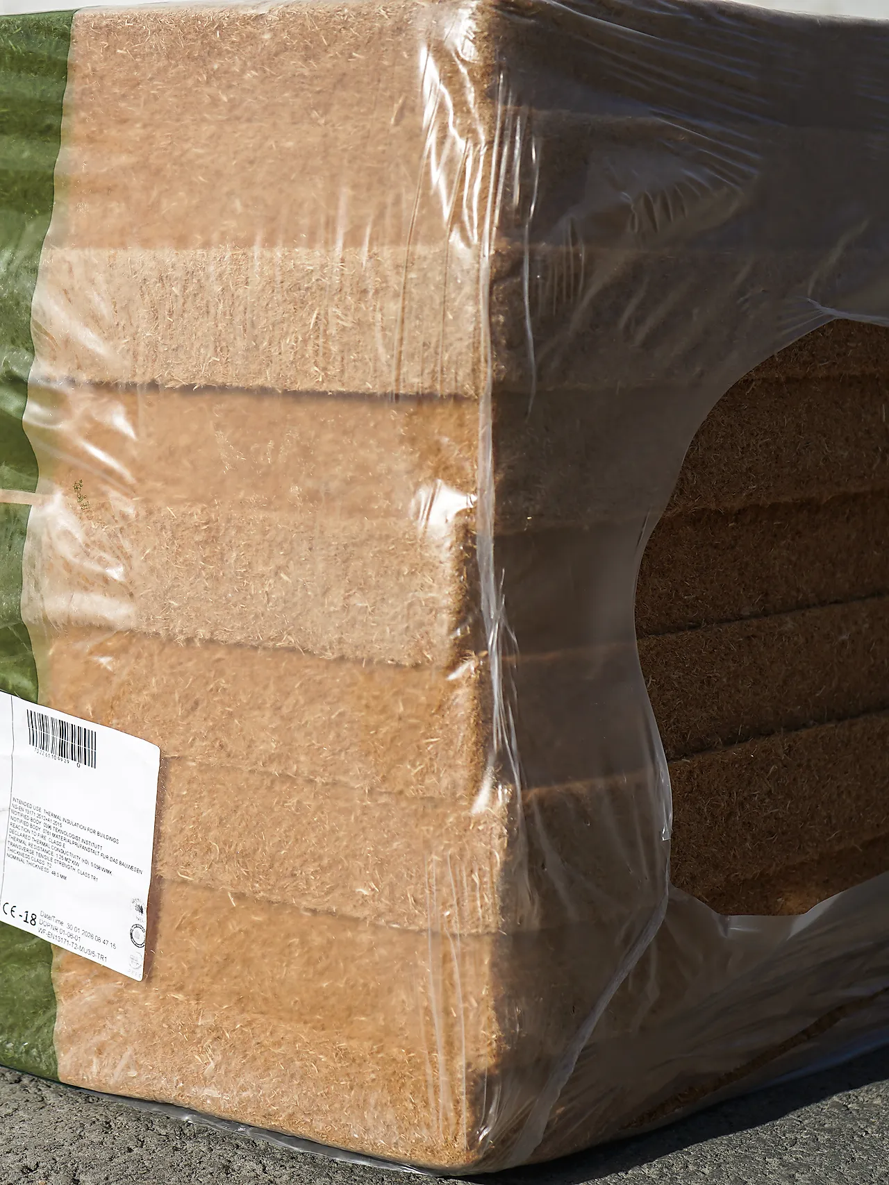 Isolasjon trefiber plate 50x565x1220 mm null - null - 3 - Miniatyr