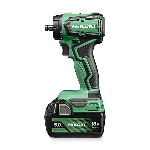Borskrutrekker ds18ddq 5ah set hikoki 18v 2xbsl1850c/uc18yfsl/hsc