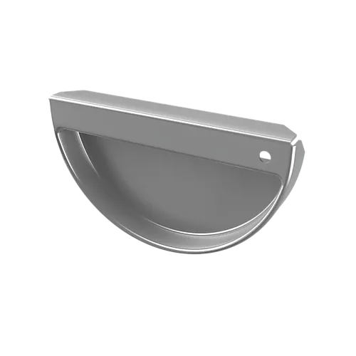 Endebunn til takrenne T120 mm ubehandlet
