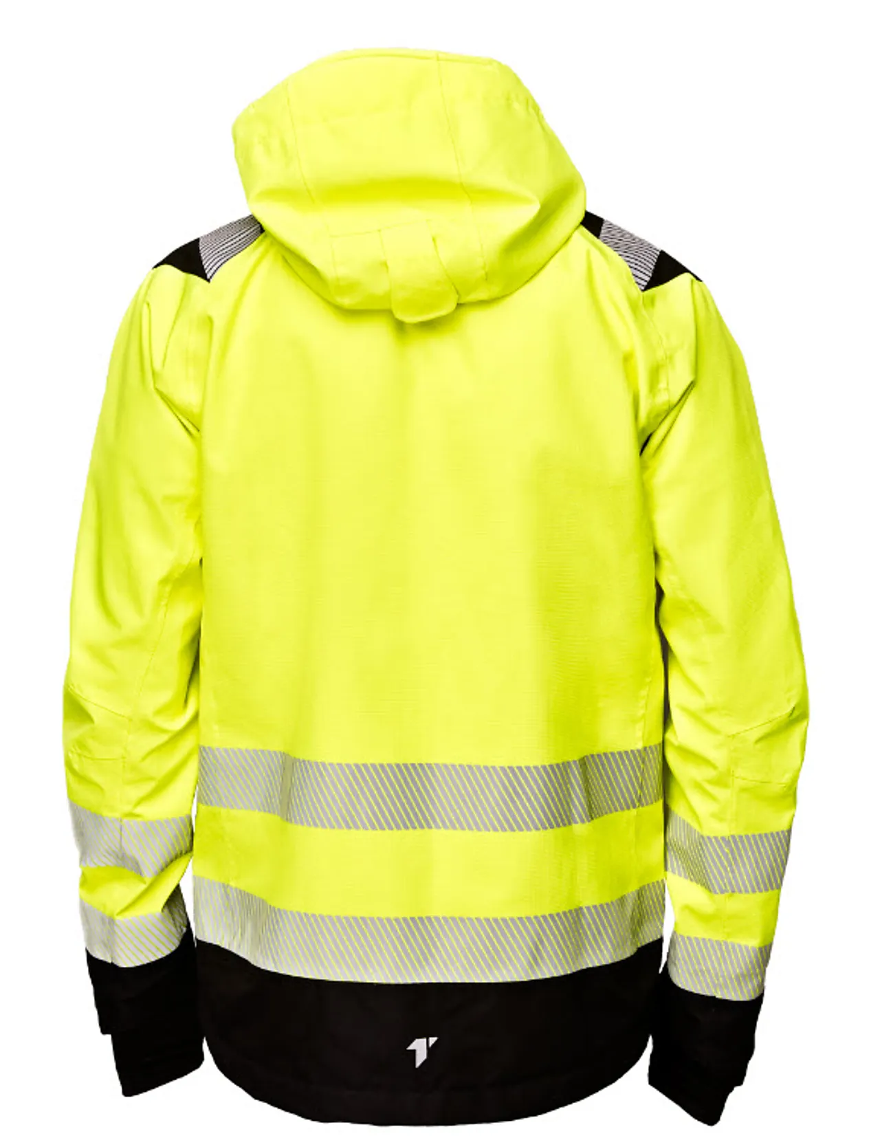 Skalljakke foret Hi-Viz KL.3 gul/sort S null - S - 2 - Miniatyr