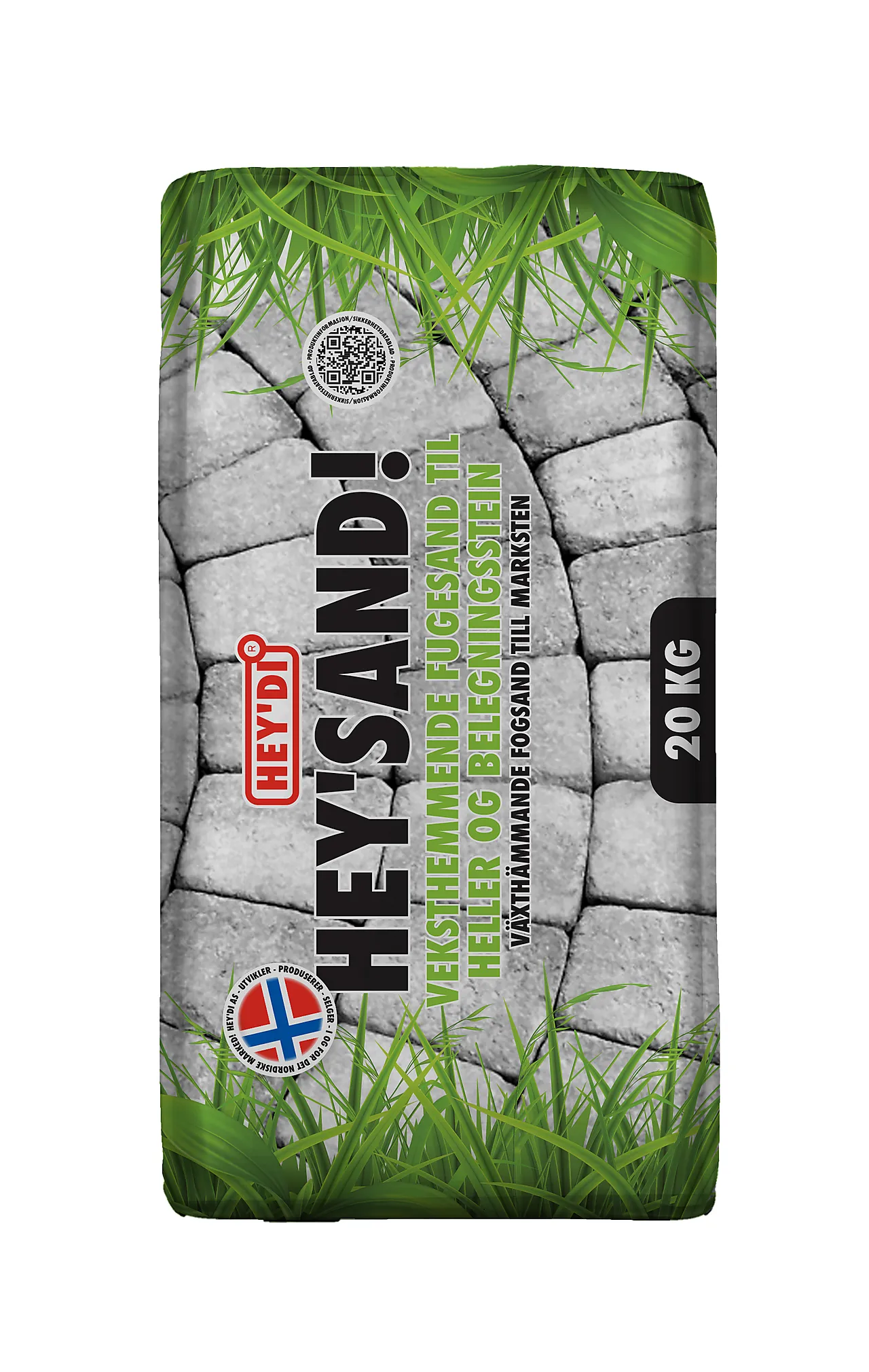 Hey'sand fugesand 20 kg veksthemmende Hey'sand fugesand 20 kg veksthemmende