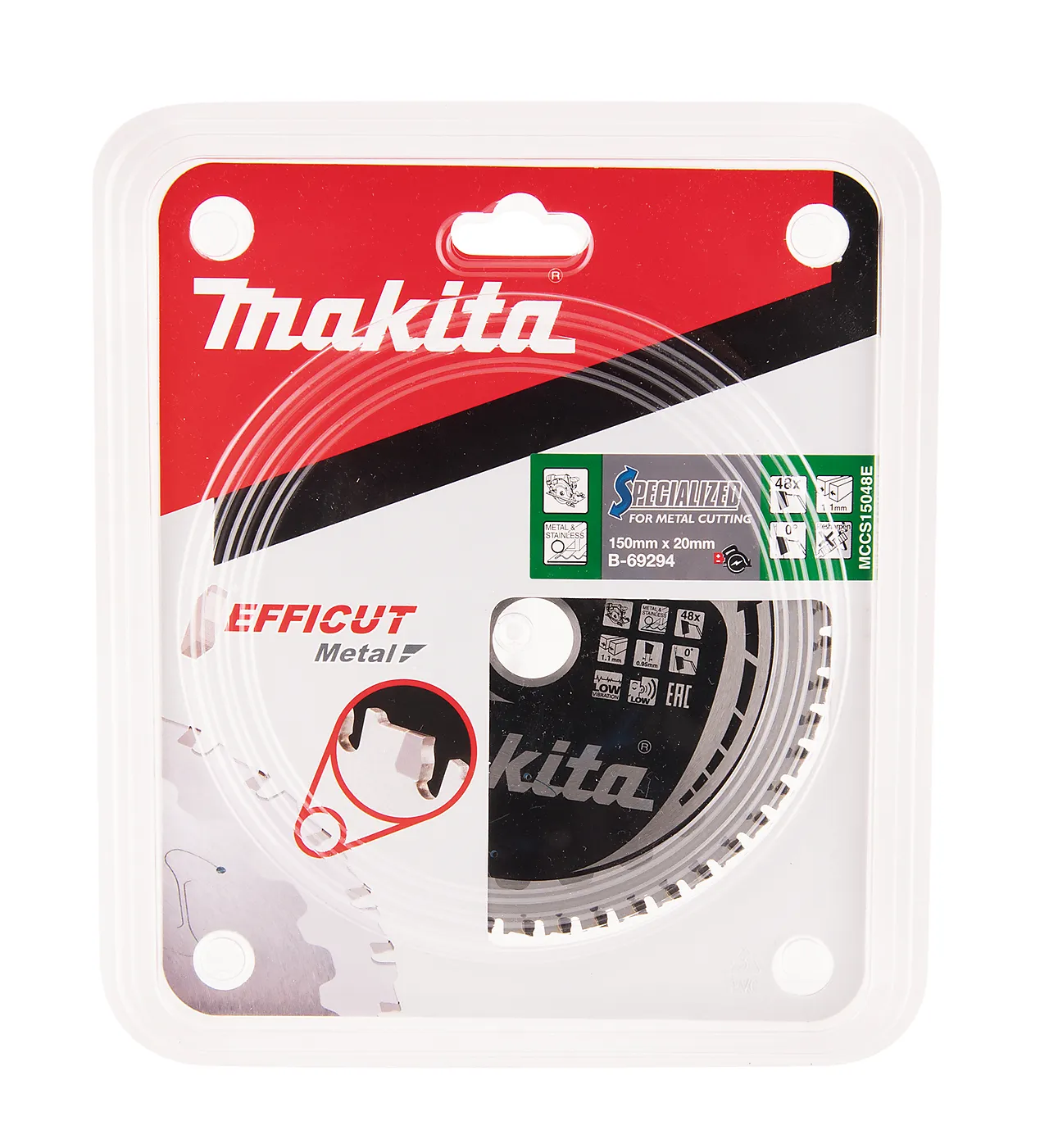 Sagblad sirkel til metall rustfritt ø150 x 20 mm senterhull x 48 sagtenner null - null - 2 - Miniatyr