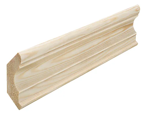 Taklist furu profil CW340 20x68 mm ubehandlet
