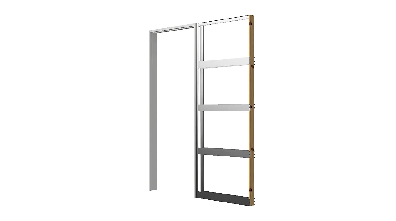 Karm sd 3" 62,6x204 hvit 210 pocket utsp.mål: 130x210 cm null - null - 2 - Miniatyr