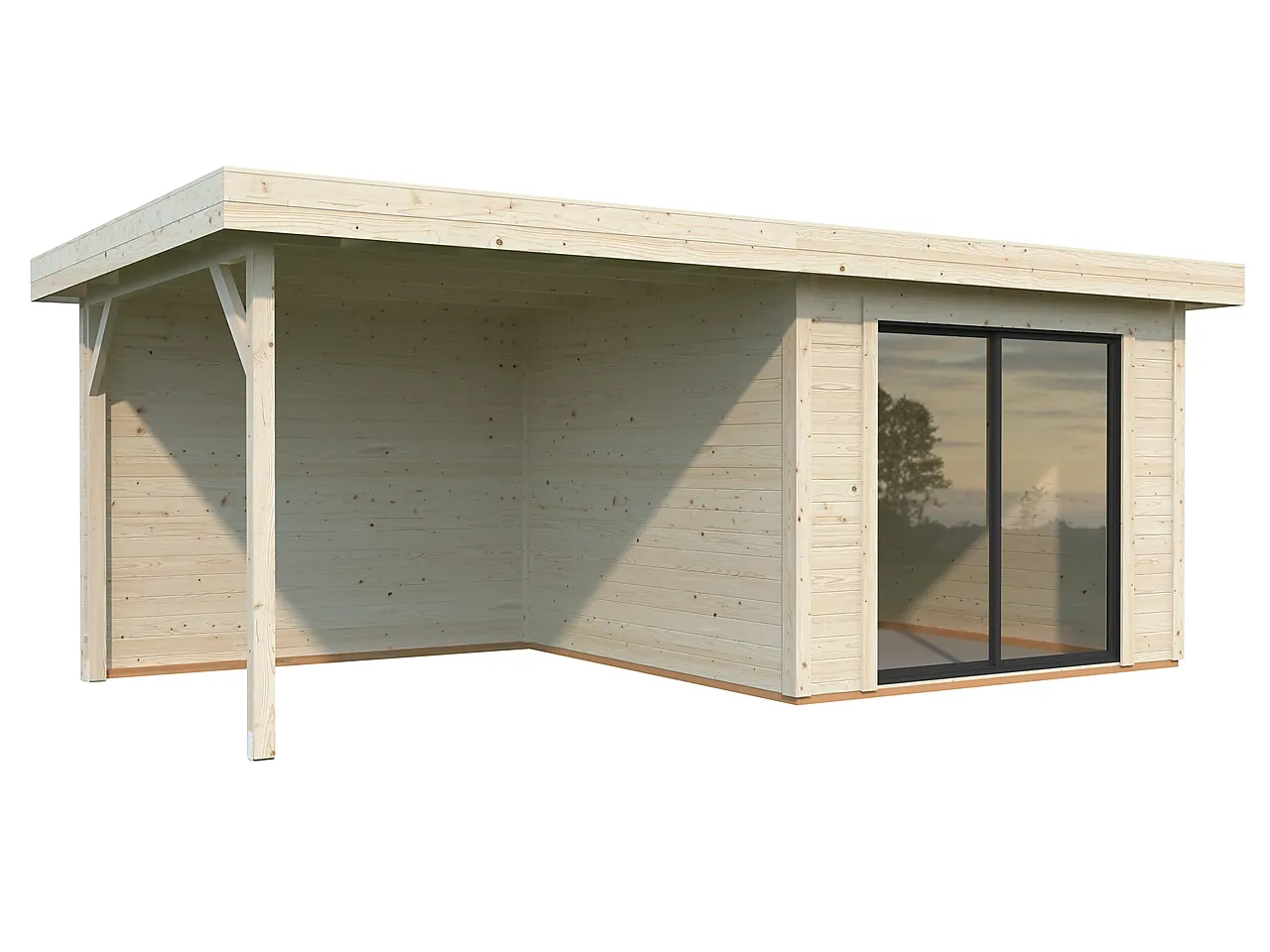 Hagestue Lydia 8,0+7,6 m² slide Hagestue Lydia 8,0+7,6 m² slide