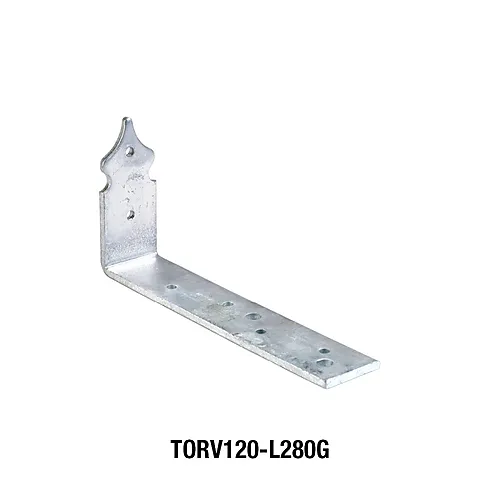 Torvhallkrok varm.galv 95x200mm torv