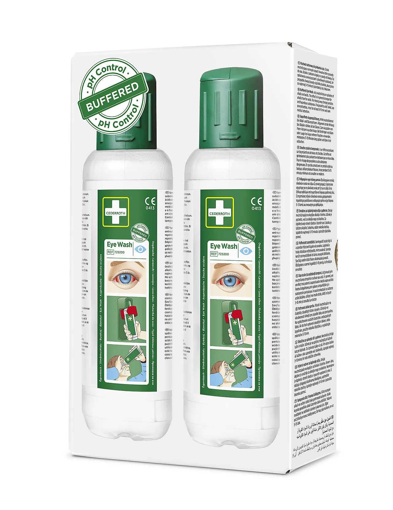 Øyeskylleflaske 2X500 ml 7252