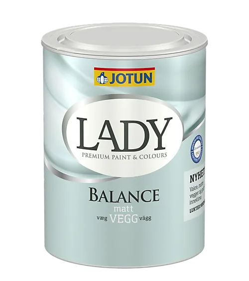 Lady balance hvit 0,68 l