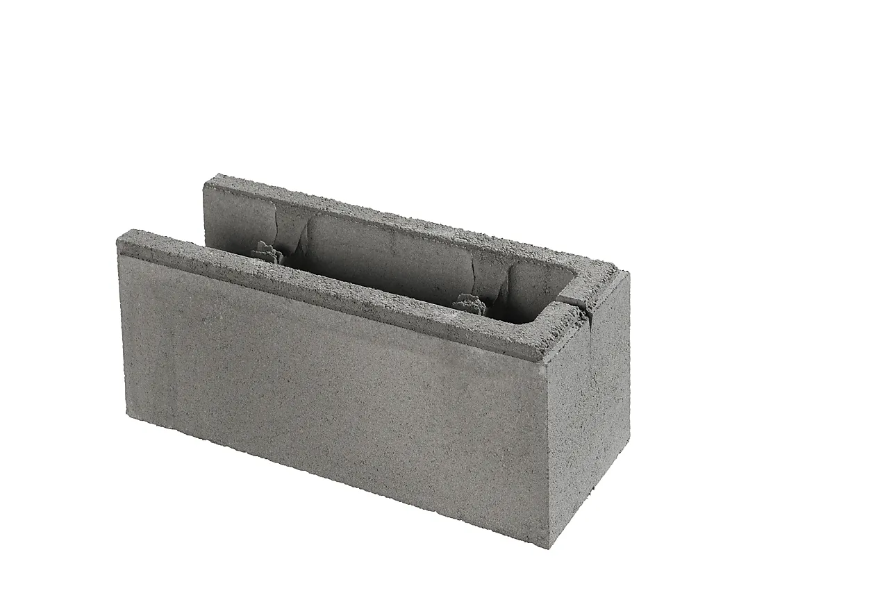Forskalingsblokk 20 endeblokk 50x20x20cm 48stk/pall 1152kg