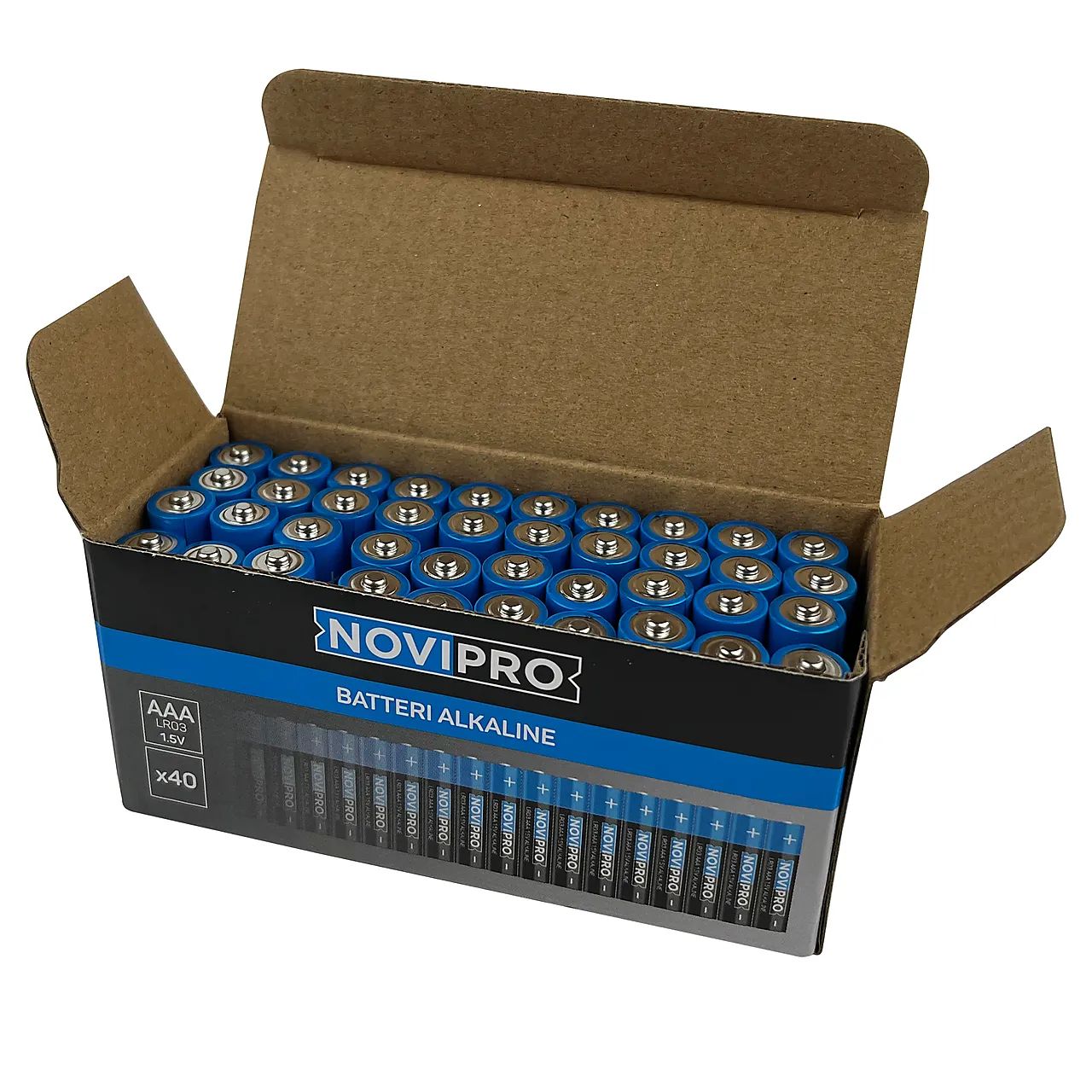 Batteri alkalisk AAA LR03 1,5Volt null - null - 2 - Miniatyr