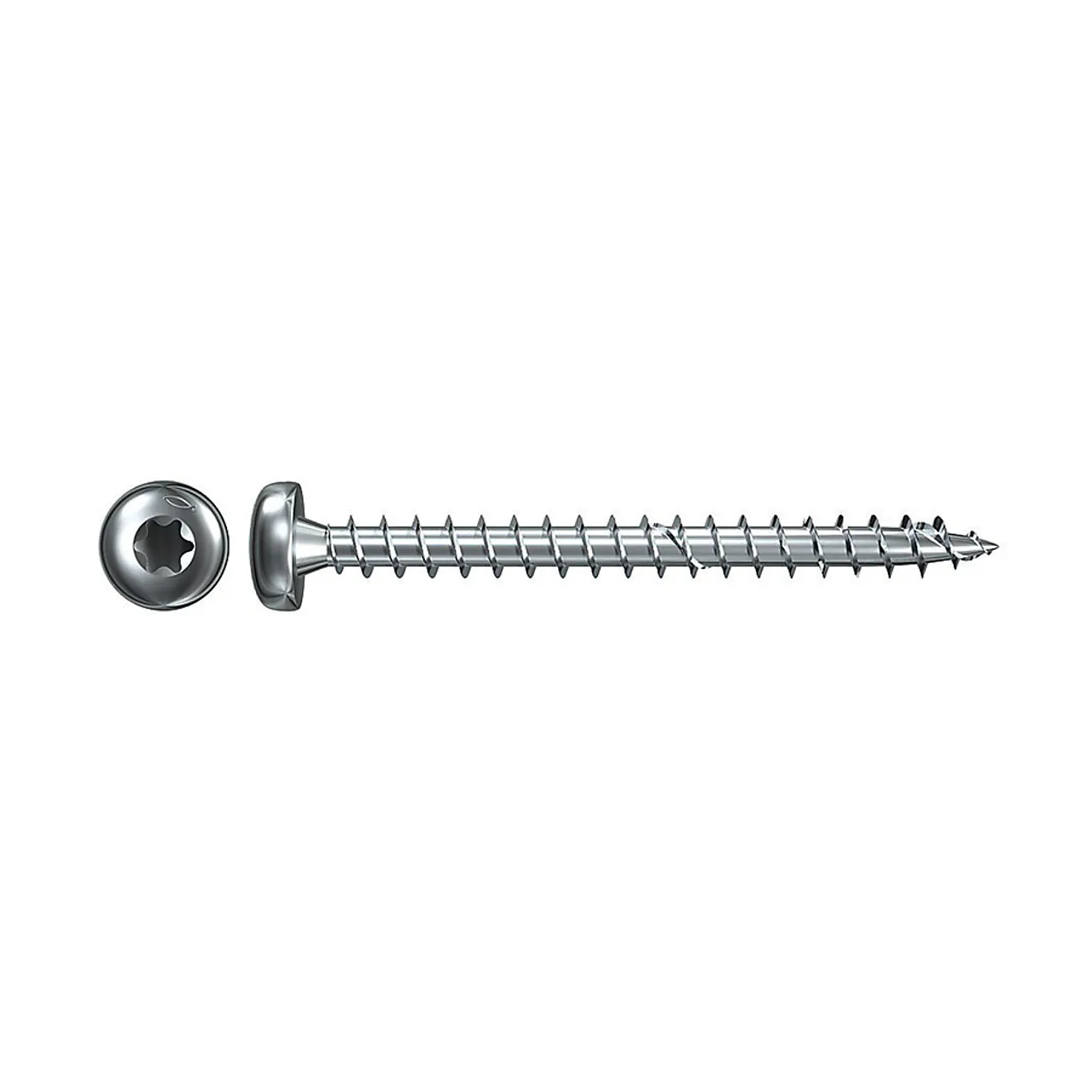 Treskrue innvendig pan-hode 4,0x30 mm FPF-PT elforzinket 200 stk null - null - 2 - Miniatyr