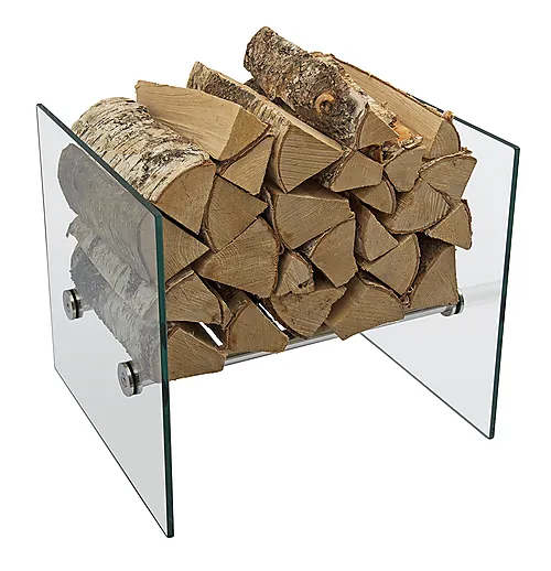 Vedstativ glass lav