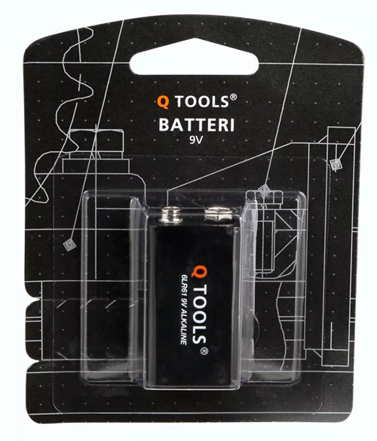 9 Volt batteri 9 Volt batteri