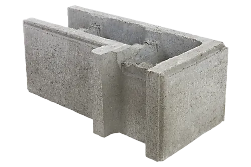 Forskalingsblokk hjørne 50x20x25 cm