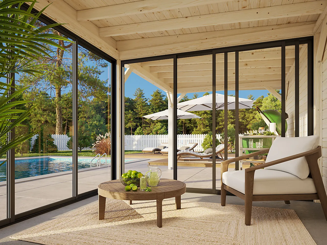 Hagestue Lenna 405 slide 16,6 m2 null - null - 3 - Miniatyr