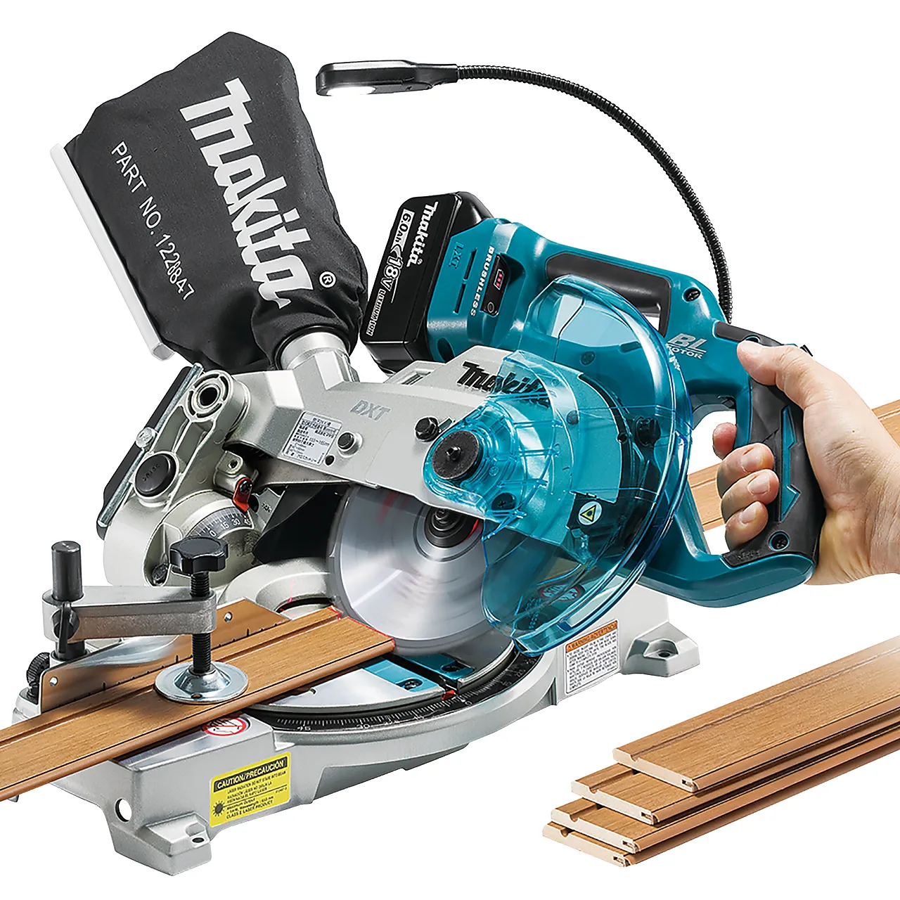Kappsag DLS600Z 165 mm 18V børsteløs Kappsag DLS600Z 165 mm 18V børsteløs