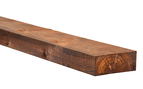Jernbanesville Royalimpregnert brun RB.10 7,5x20x180 cm furu