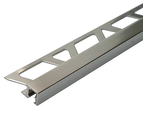 Hjørnelist firkant 10 mm polert aluminium 2,7 m squarejolly profilitec