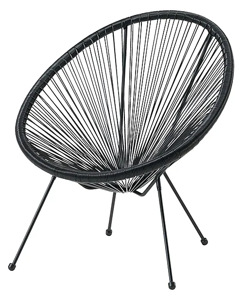 Hagestol string 71x81x82 cm sort