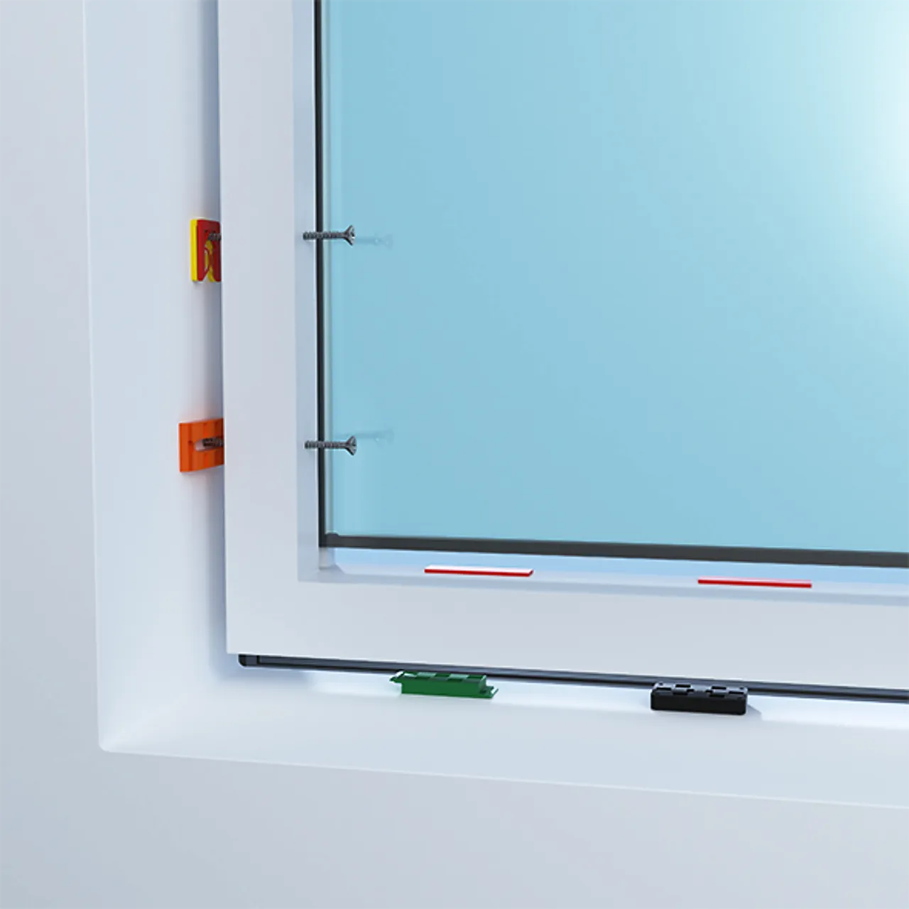 Avstandbrikker Rationelle mix box plastboks á 500 stk null - null - 3 - Miniatyr