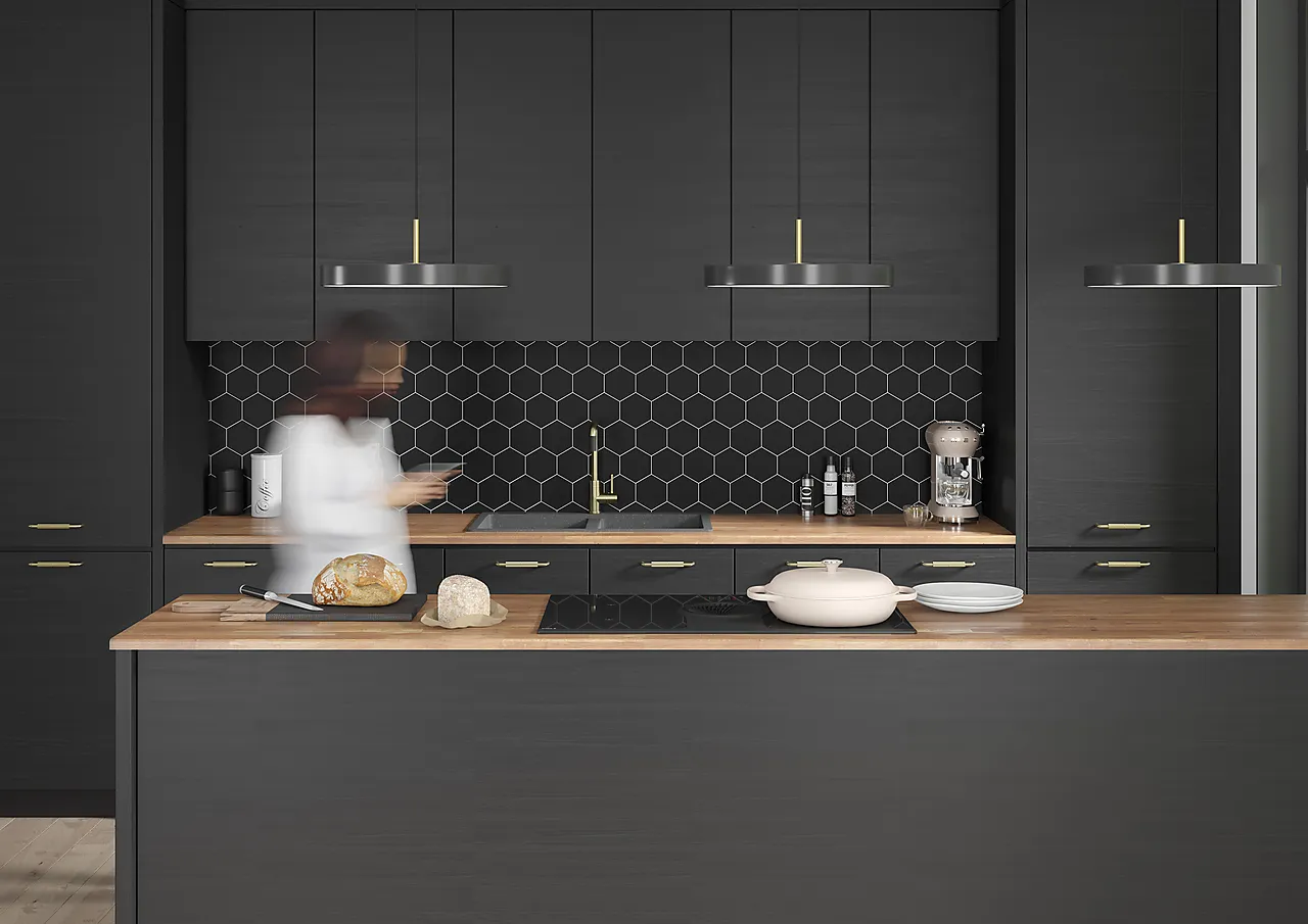 Fibo Benkeplate Heltre Eik Grunnoljet null - null - 2 - Miniatyr