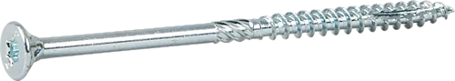 Treskrue Essdrive senkhode blankforsinket 6x120 mm 10 stk