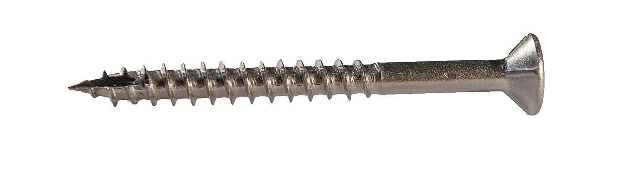Terrasseskrue rustfri A2 TX20 4,8x100 mm 100 stk