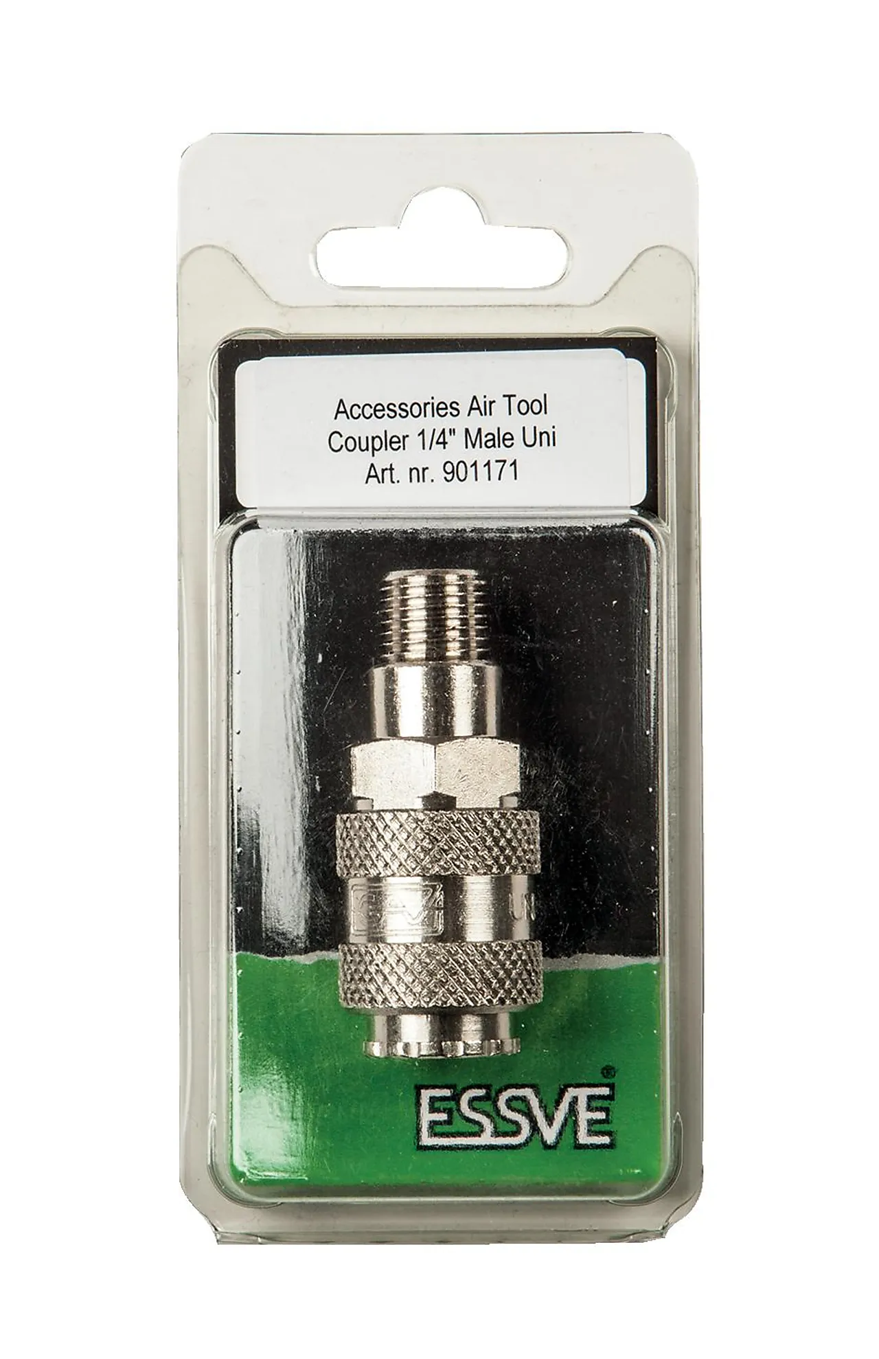 Kobling euro/320 utvendig gjenge 1/4"