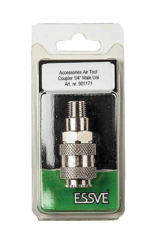 Kobling euro/320 utvendig gjenge 1/4"