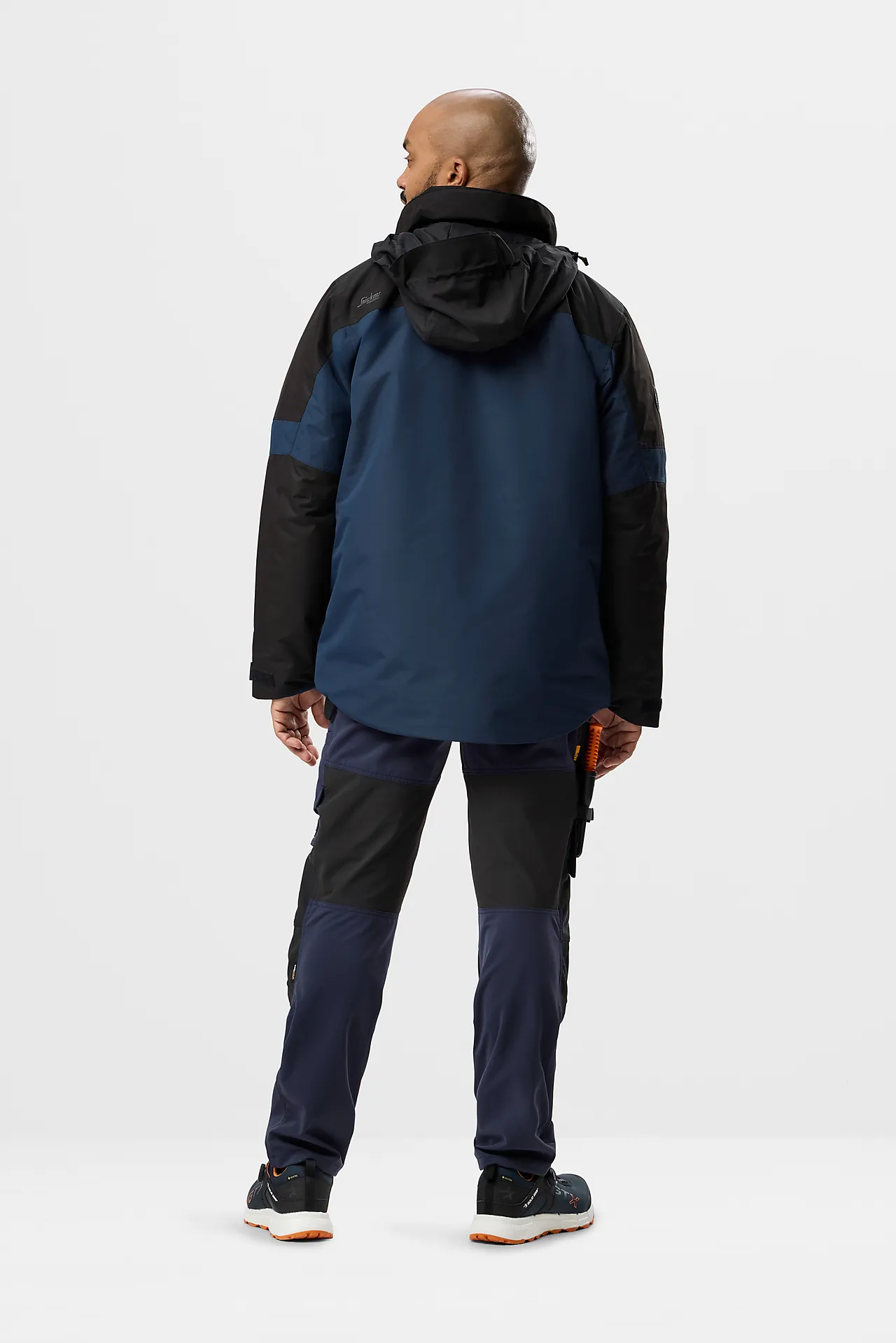 Vinterjakke 1104 mørkeblå polyester XS null - XS - 2 - Miniatyr