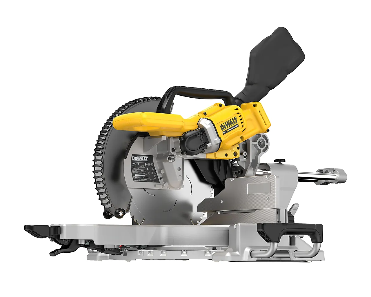 DEWALT Kapp- og gjærsag 18V, 305mm blad, naken null - null - 3 - Miniatyr