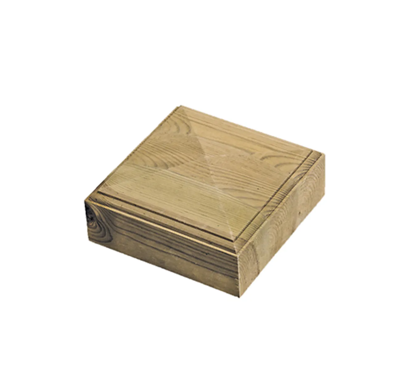 Stolpehatt 851 130x130x60 mm impregnert